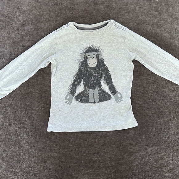 Tea Collection Gorilla Shirt Long Sleeve - Picture 1 of 2